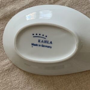 KAHLA Germany White Porcelain Hors d’oeuvre Spoons – Set of 2